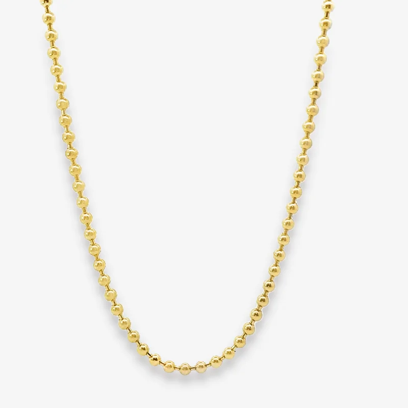 Delicate chain necklaces for subtle elegance-3mm Bead It 16" Necklace