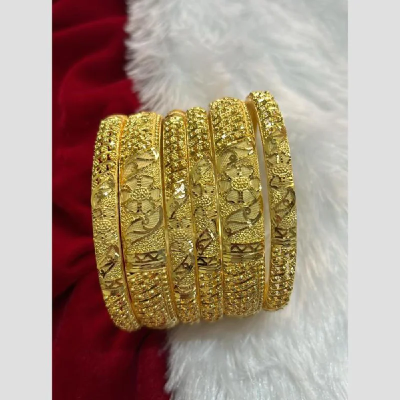 Elegant bangle bracelets for formal events-Pari Art Jewellery Forming Bangles Set