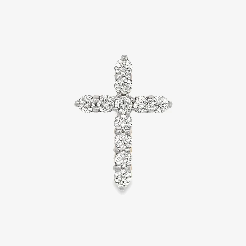 Modern cross necklaces for faith-based fashion-Classic 2.05ct Diamond Cross Pendant