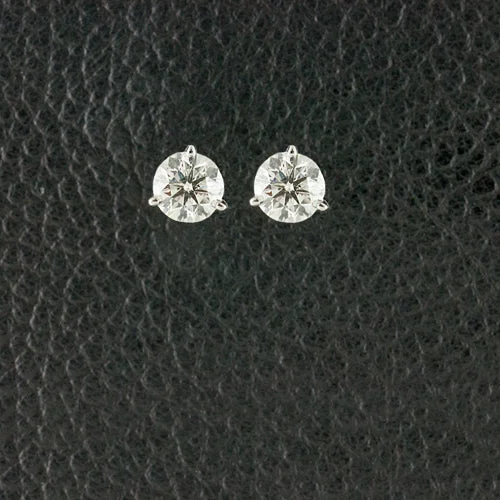 Personalized couple’s earrings for matching styles-Diamond Stud Earrings