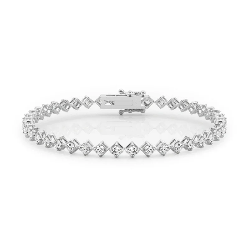 Classic chain bracelets for versatile style-Diamond Bracelet