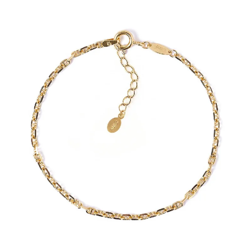 Minimalist bracelets for understated elegance-Marina Chain Bracelet