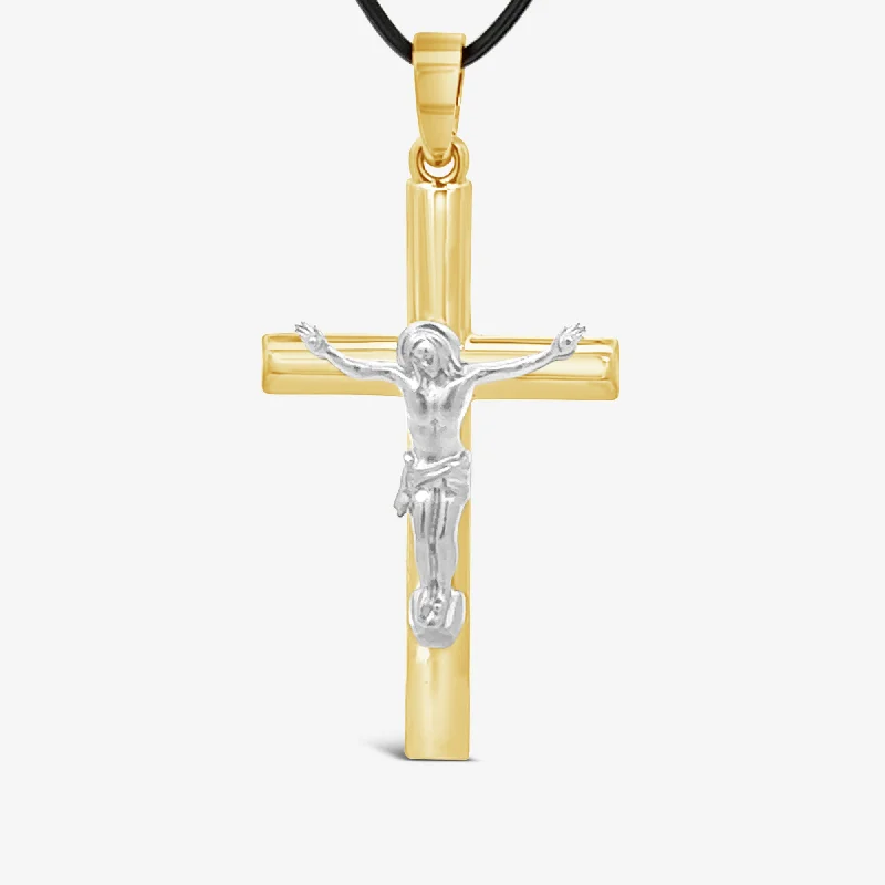 Simple chain necklaces for minimalistic fashion-The Crucifix Cross