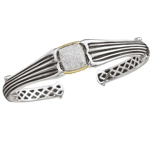 Vintage-style bracelets for retro fashion-Ladies Fashion Diamond Bracelet